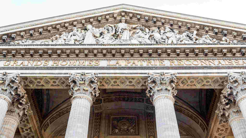 Fronton du Panthéon