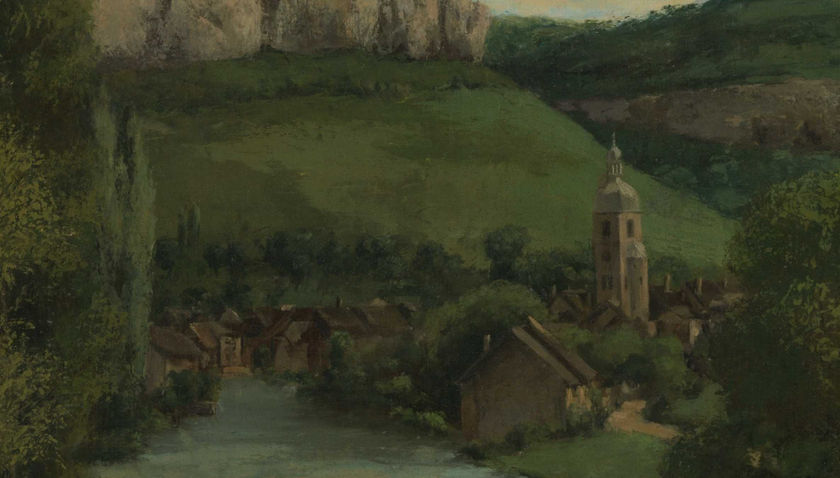 Ornans (G. Courbet, 1855)