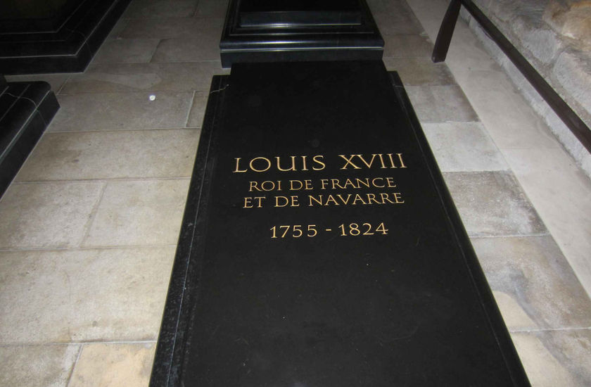 Tombe de Louis XVIII, Saint-Denis