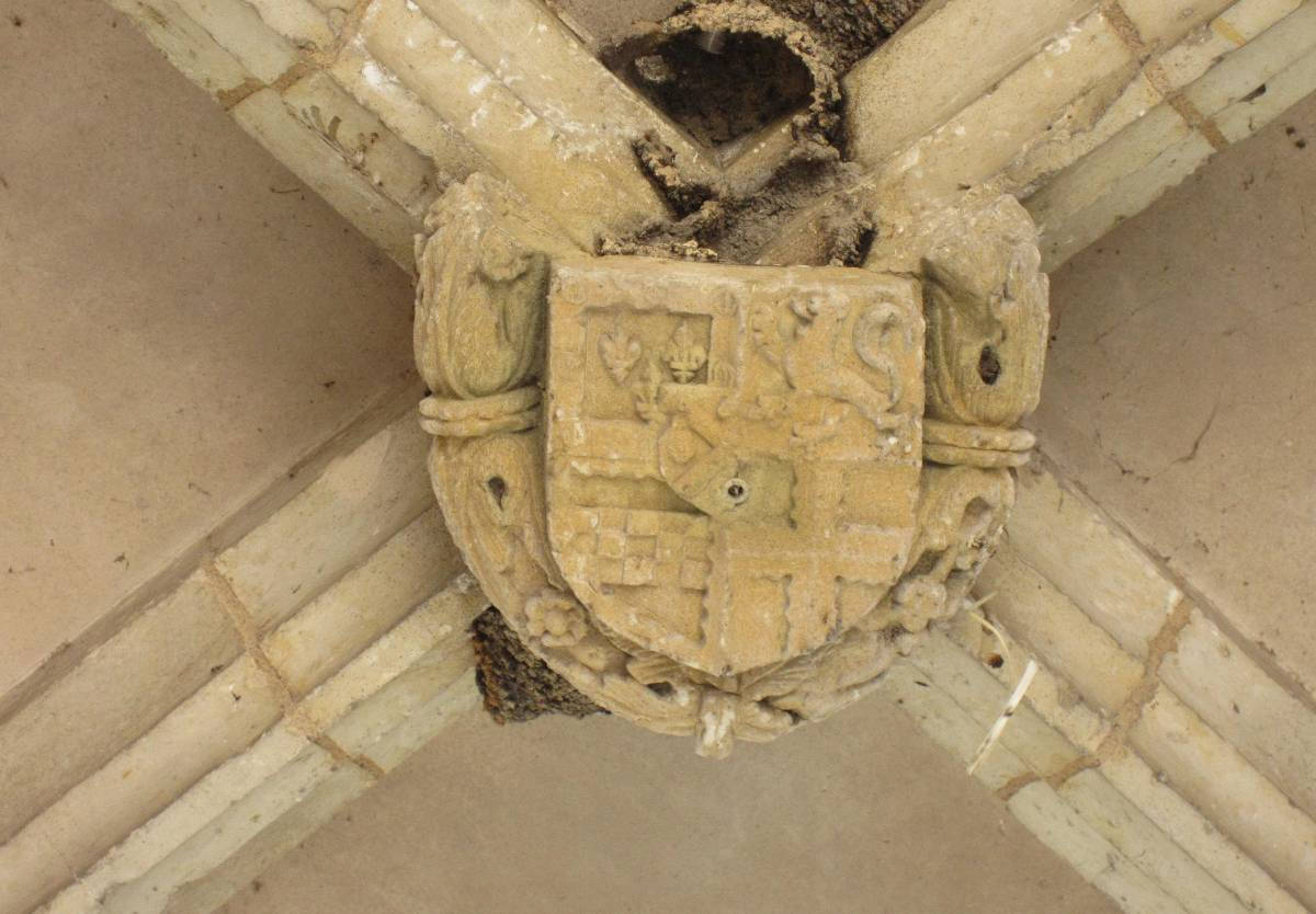 Blason de Robert Stuart, au château