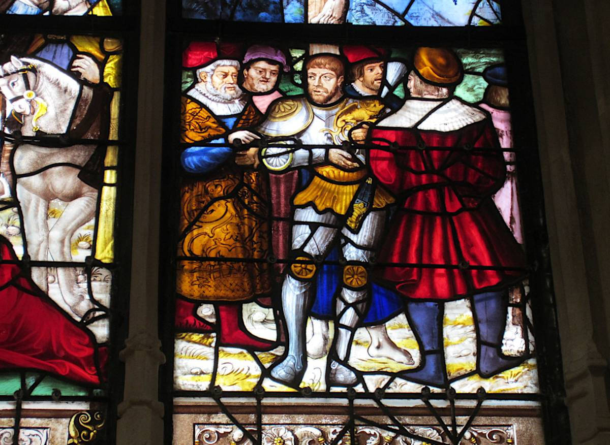 Crucifixion : détail