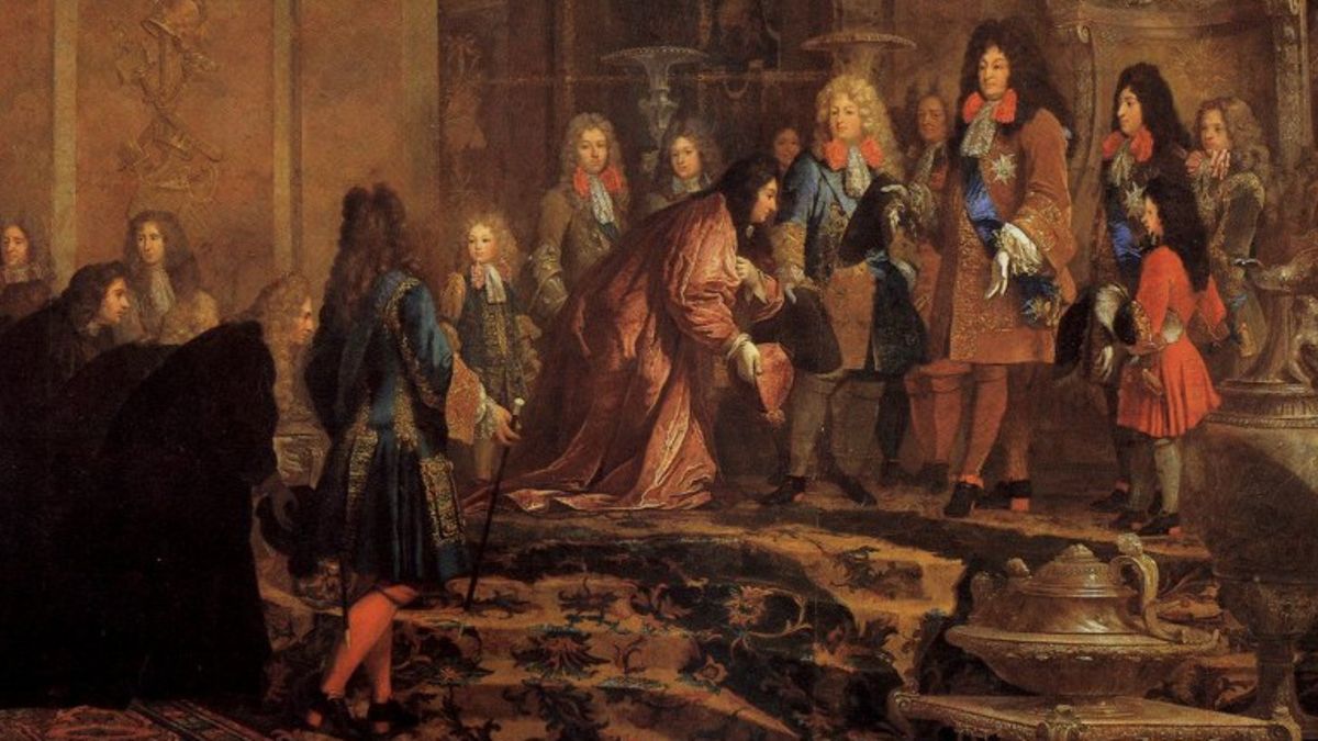 Réception du doge de Gênes à Versailles (Claude-Guy Hallé, 1710)
