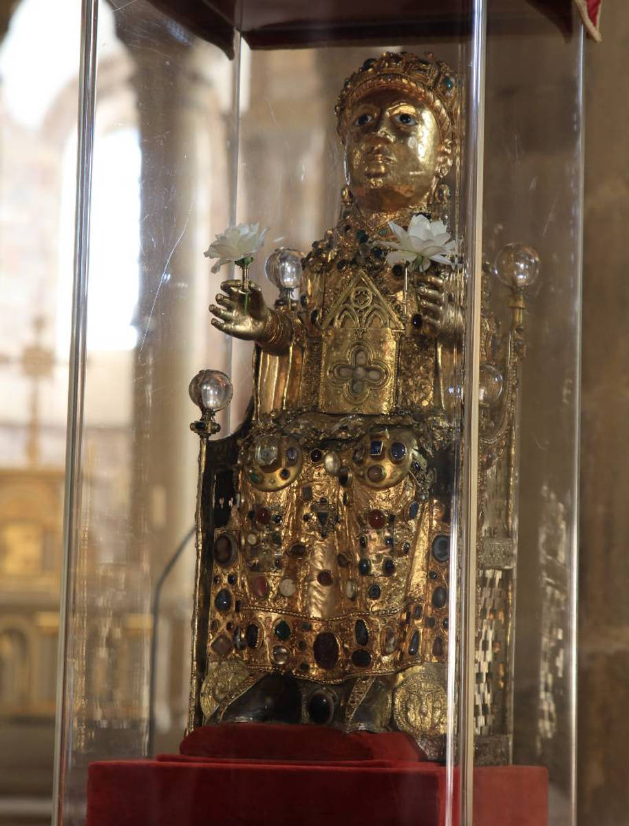 Statue-reliquaire de Foy