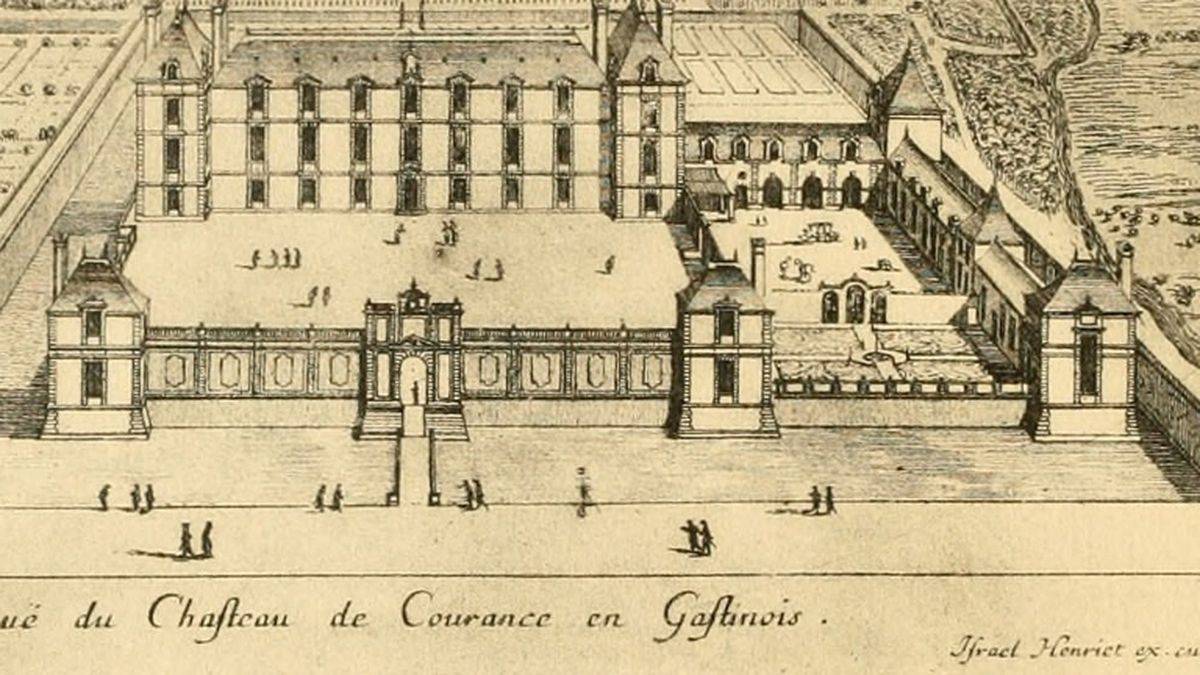 Courances in the 16th c
