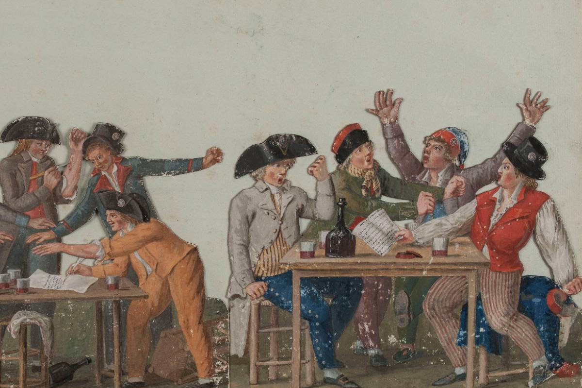 Citoyens chantant la Marseillaise (1792)