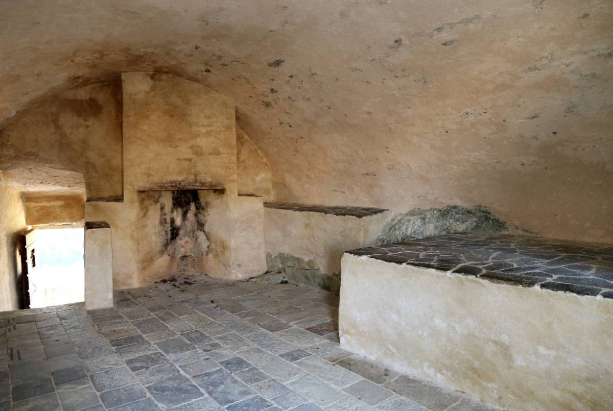 L'intérieur de la citadelle