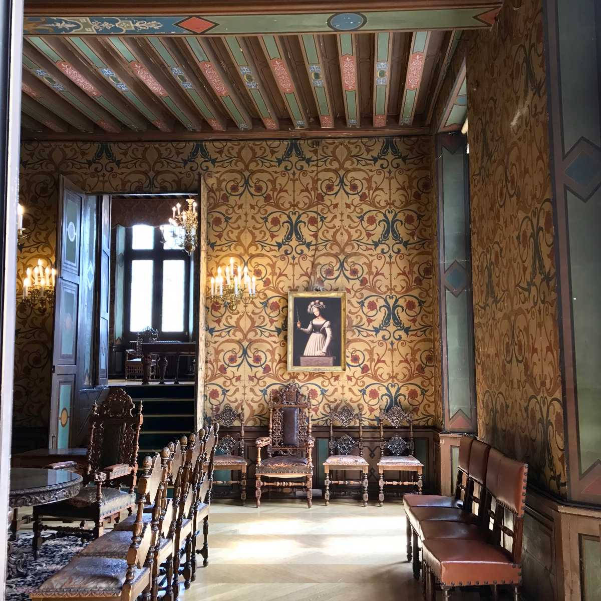 Pièce dans laquelle François II est mort