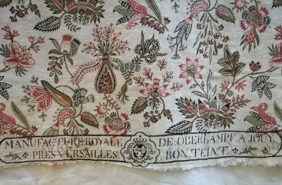 Motif floral (Oberkampf, 1791)