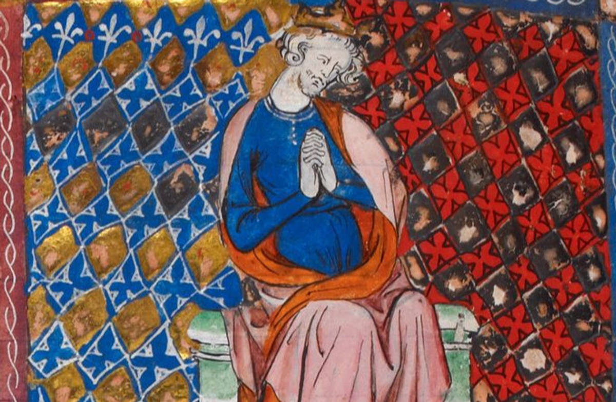 Henri Ier (Cotton Claudius D. ii, f. 45v.)