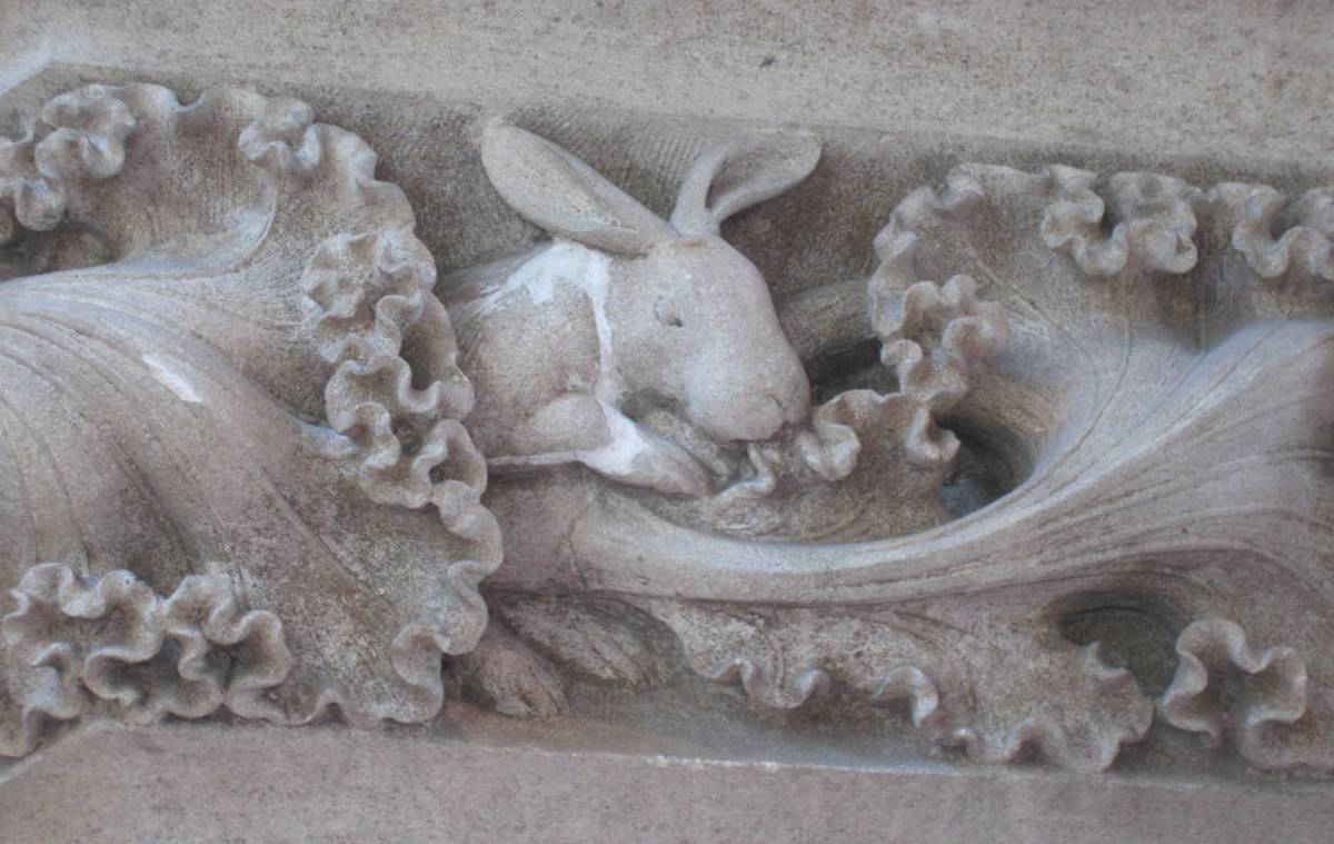 La cheminée, détail