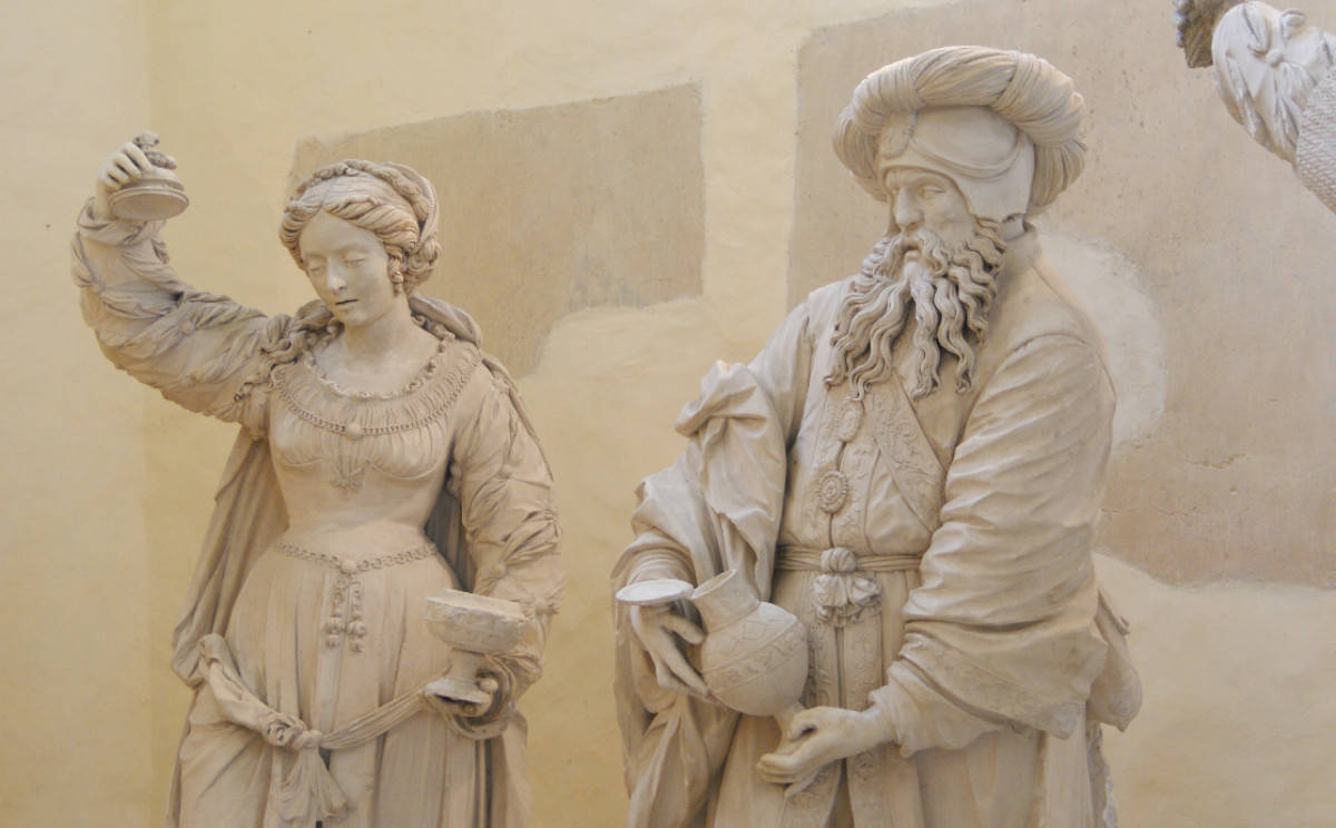 Le Sépulcre, détail