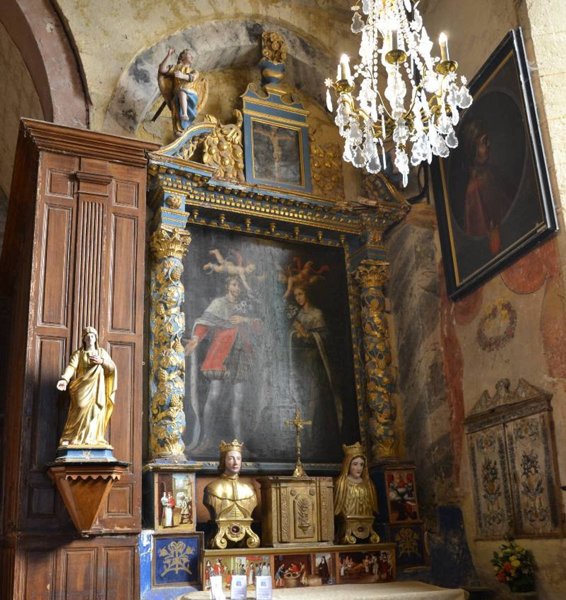 L'autel de Delphine et Elzear