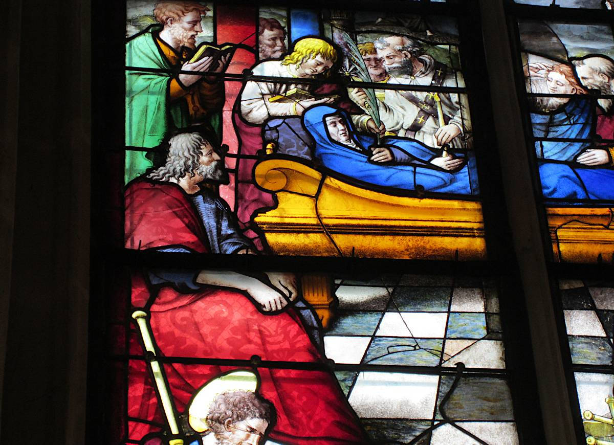 Vie de la Vierge : détail