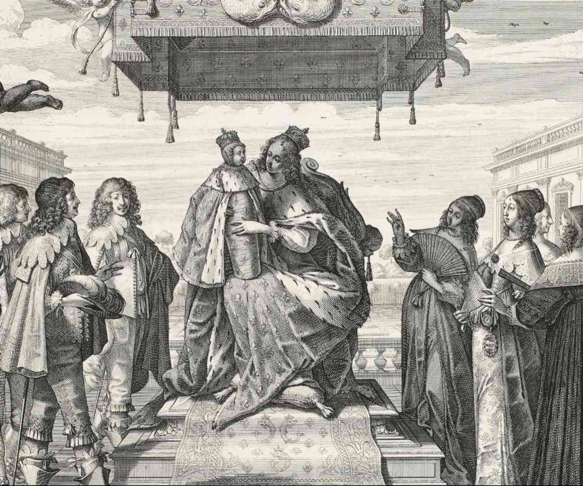 La présentation du petit Louis XIV