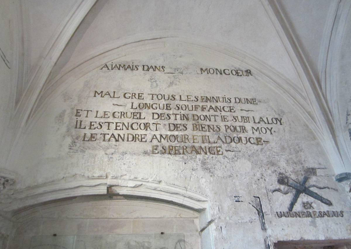 L'inscription murale