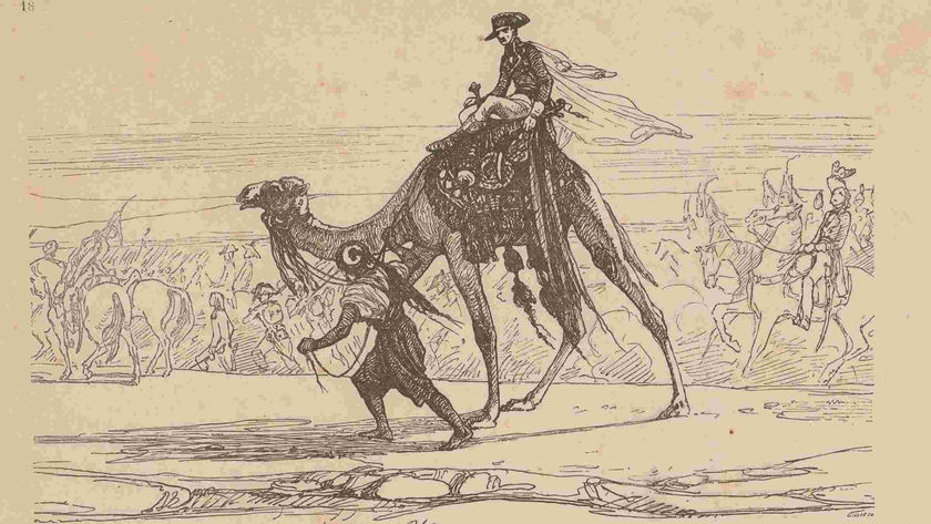 Bonaparte en Égypte (Firmin Gillot, 1864)