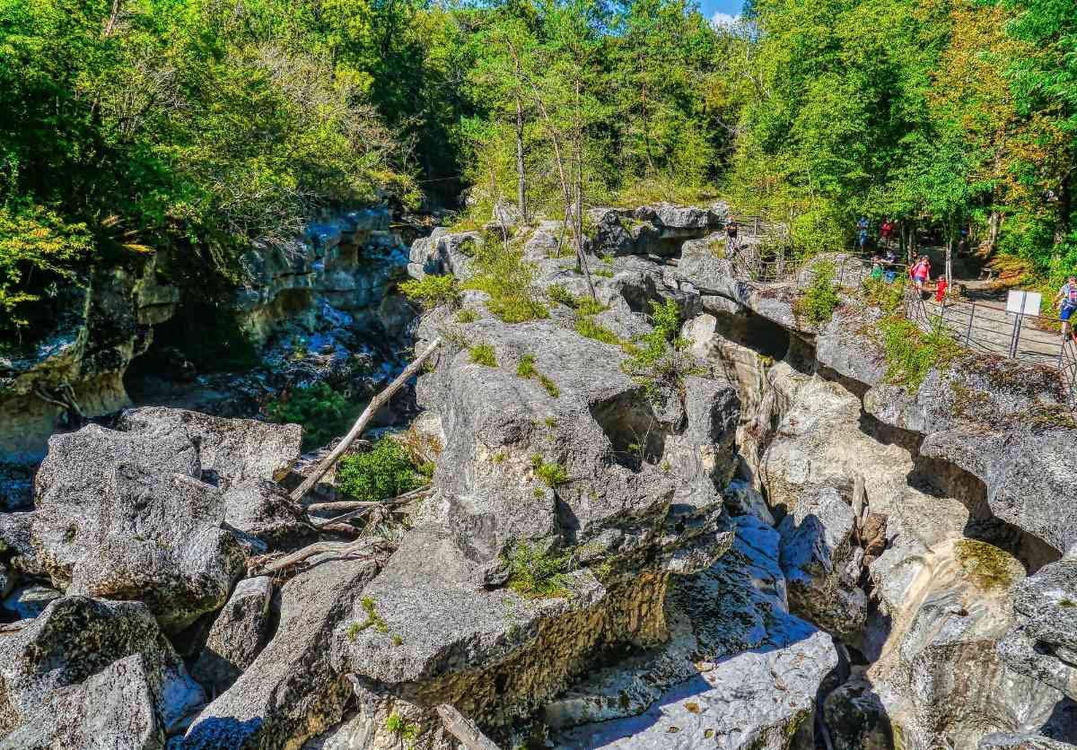 La Mer des Rochers, Gorges du Fier
