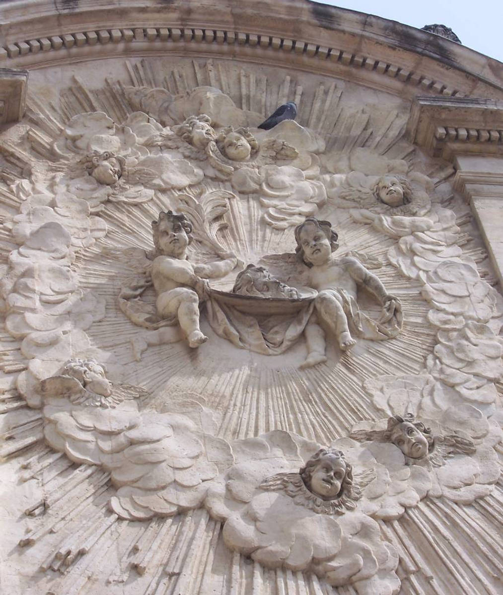 Détail de la façade