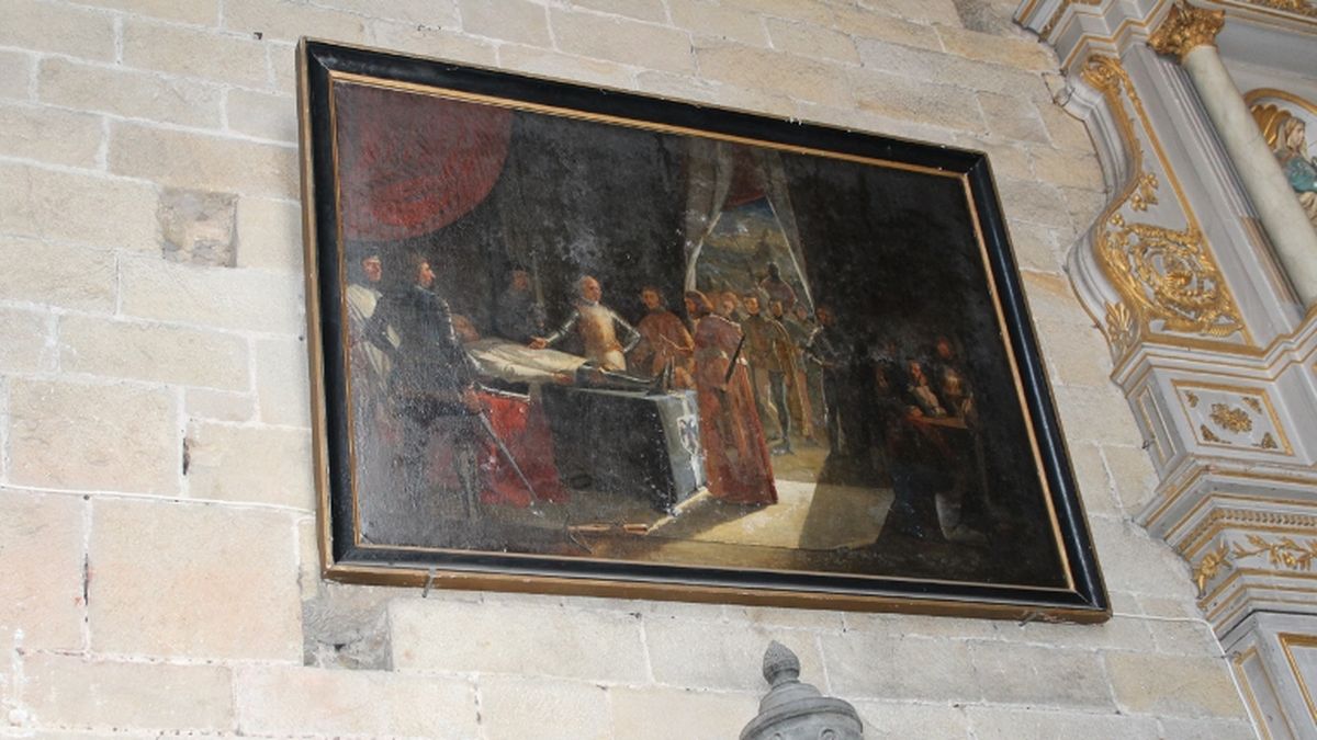 St-Sauveur, Du Guesclin's death