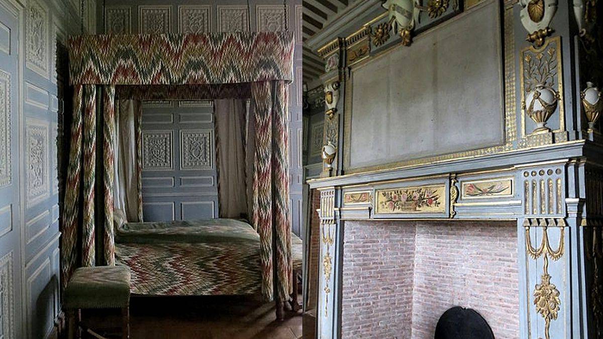 King Louis XI's bedroom