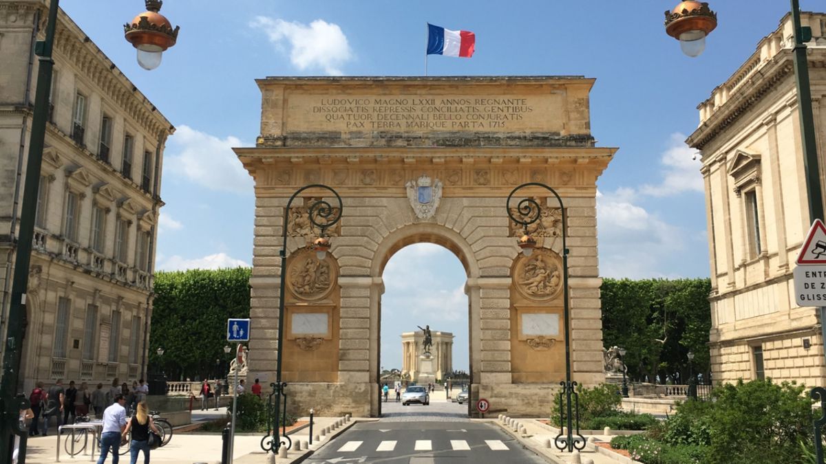 Arc de triomphe, Montpellier