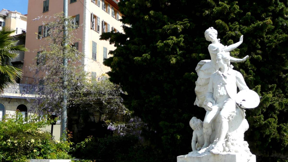 Statue de Fragonard, Grasse